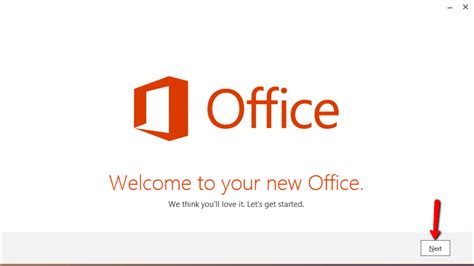 ms office sign up